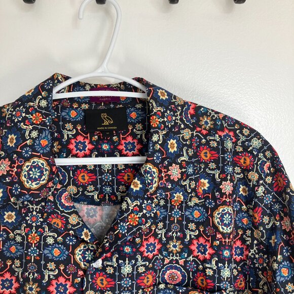 October's Very Own Men's Liberty Short Sleeve Pattern Shirt Sz Medium - Picture 3 of 8